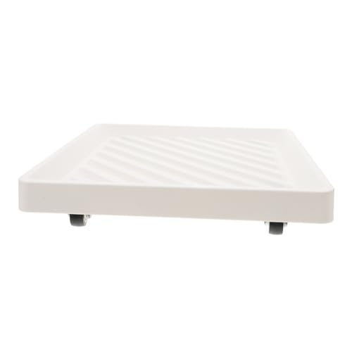 Toddmomy Mobile Pflanzer Tablett Räder Stehen Rolling Plant Tablett Square Plant Tablett Schwere Quadratschubstammbilder Bewegliche Pflanzenschalen Walzen Im Freien Pflanze Dolly von Toddmomy