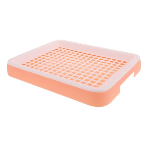 Toddmomy Kaninchen Toilette Für Kleintiere Meerschweinchen Und Hamster Litter Box Mit Erhöhtem Rutschfestem Boden Und Einfachem Training Für Junge Tiere Hygienelösung in Rosa von Toddmomy