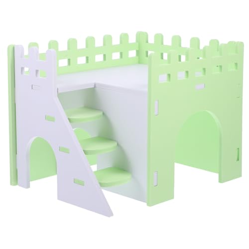 Toddmomy Buntes Kleines Hamsterhaus mit Rampe Meerschweinchen Versteck Kuschelhütte für Kleintiere Gemütliches Hideout für Hamster Chinchilla Igel Natürliche Rückzugsmöglichkeit Toddmomy Buntes Kleines Hamsterhaus mit Rampe Meerschweinchen Versteck Kuschelhütte für Kleintiere Gemütliches Hideout für Hamster Chinchilla Igel Natürliche Rückzugsmöglichkeit von Toddmomy
