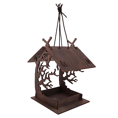Toddmomy DIY Vogelfutterspender für Garten Umweltfreundlicher Futterplatz für Wildvögel Einfache kein Werkzeug Erforderlich Große Kapazität für Gemischtes Futter Toddmomy DIY Vogelfutterspender für Garten Umweltfreundlicher Futterplatz für Wildvögel Einfache kein Werkzeug Erforderlich Große Kapazität für Gemischtes Futter von Toddmomy