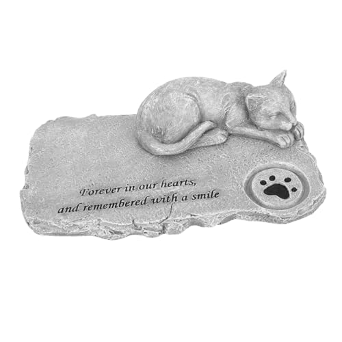 Toddmomy Dekorativer Katzengrabstein Aus Kreative Katzenfigur Für Garten Und Langlebig Gedenkstein Für Haustiere Stilvolle Gartendeko Zur Erinnerung An Geliebte Toddmomy Dekorativer Katzengrabstein Aus Kreative Katzenfigur Für Garten Und Langlebig Gedenkstein Für Haustiere Stilvolle Gartendeko Zur Erinnerung An Geliebte von Toddmomy