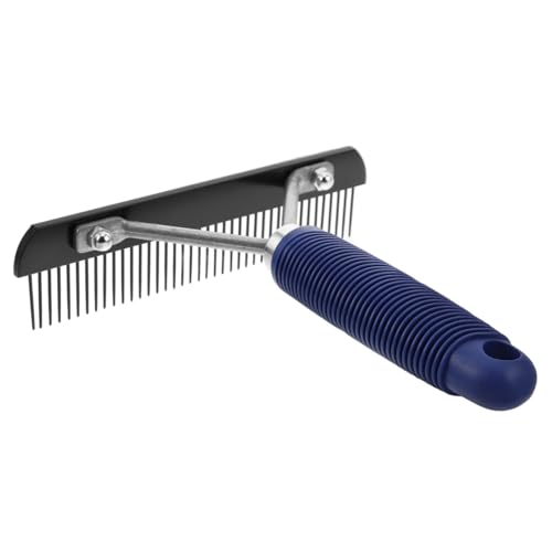 Toddmomy Dematting Rake Comb für Pferde Pflegebürste mit Ergonomischem Vielseitiges Werkzeug für Pferde und Schafe Robuste Konstruktion für Grooming Bedürfnisse Toddmomy Dematting Rake Comb für Pferde Pflegebürste mit Ergonomischem Vielseitiges Werkzeug für Pferde und Schafe Robuste Konstruktion für Grooming Bedürfnisse von Toddmomy