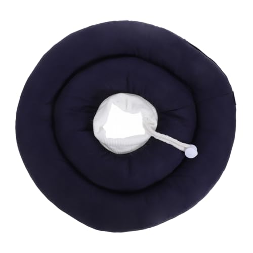 Toddmomy Donut- für Hunde Hundekegel aus Stoff aufblasbares Hundehalsband Welpenkegel Erholungshalsband für Hundekegel-Halsbandring Hundekissen von Toddmomy