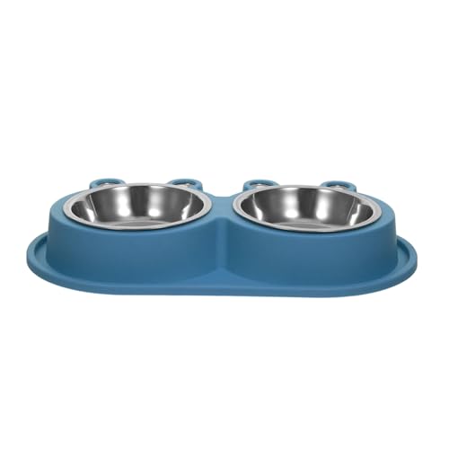 Toddmomy Doppelnapf Haustier Futter Wassernapf Edelstahl mit Anti-ameisen-Graben rutschfeste Basis Auslaufsicher für Kleine und Mittelgroße Katzen und Hunde Toddmomy Doppelnapf Haustier Futter Wassernapf Edelstahl mit Anti-ameisen-Graben rutschfeste Basis Auslaufsicher für Kleine und Mittelgroße Katzen und Hunde von Toddmomy