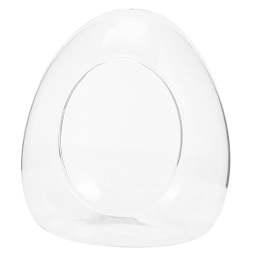 Toddmomy Eco-Flasche Anlage Kräutertöpfe für den Innenbereich Pflanzenbewässerungsgeräte drinnen Nebel Eiform Terrarium Moos Landschaft Container Glas Transparent von Toddmomy