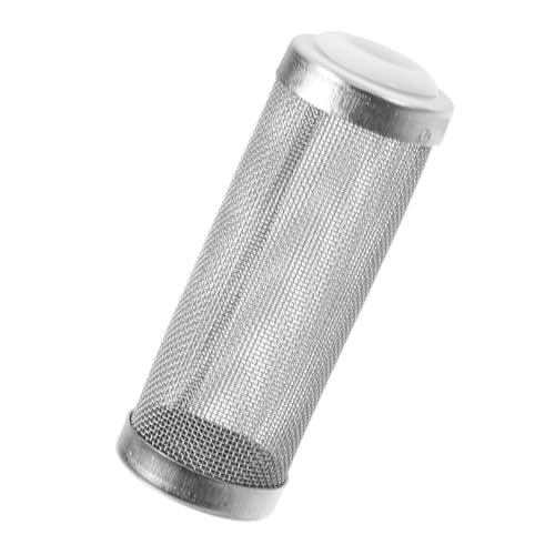 Toddmomy 16mm Rohr Aquarium Ansaugsieb Mesh-Abdeckung Edelstahl Vorsieb Schutz Fisch Tank Abdeckung Einfach Installieren von Toddmomy
