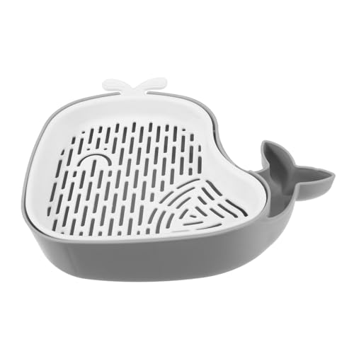 Toddmomy Erdloser Katzengras Pflanzer Kreatives Katzengras Etui Grauem Design Soilless Cat Grass Planting Container Für Gesunde Verdauung Und Katzengras von Toddmomy