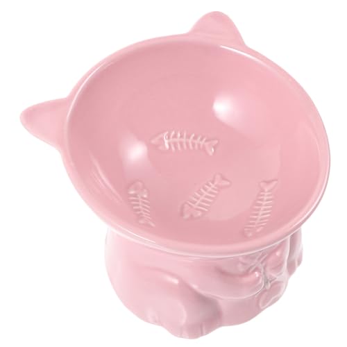 Toddmomy Erhöhter Katzen Futternapf Aus Keramik Für Katzen Und Ergonomisches Design Zur Nackenentlastung Stilvoller Futter Und Wassernapf Fischknochen Form Toddmomy Erhöhter Katzen Futternapf Aus Keramik Für Katzen Und Ergonomisches Design Zur Nackenentlastung Stilvoller Futter Und Wassernapf Fischknochen Form von Toddmomy