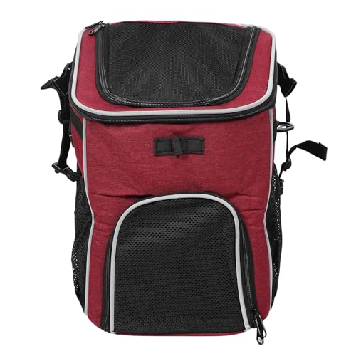 Toddmomy Fahrrad-Hundetasche: Haustier-Outdoor-Rucksack – Tragbarer Reise-Rucksack für Haustiere, abnehmbar und Installieren, für Fahrradlenker, Radfahren, Wandern von Toddmomy