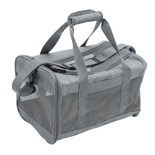 Toddmomy Faltbare Atmungsaktive Haustier Tragetasche für Katzen und Kleine Hunde Kompakt und Leicht mit Tragegriff und Verstellbarem Schultergurt für Reisen und Outdoor ausflüge Toddmomy Faltbare Atmungsaktive Haustier Tragetasche für Katzen und Kleine Hunde Kompakt und Leicht mit Tragegriff und Verstellbarem Schultergurt für Reisen und Outdoor ausflüge von Toddmomy