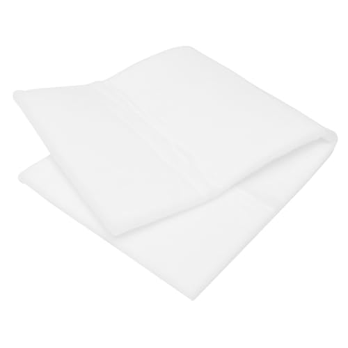 Toddmomy Filterwatte Für Aquarien Wattepads Für Aquarien Fischfilter Aquarienfilter Aquarium Aquarienlicht Teichfilter Küche Mit Dunstabzugshaube Dunstabzugshaubenfilter Weiß Polyester von Toddmomy