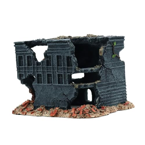 Toddmomy Fischtank Dekoration Aquarium Dekoration kunstpflanze aquariumpflanzen aquarienpflanzen Künstliche Dekoration Wasser groß Panzerverzierung Aquariendekoration Harz von Toddmomy