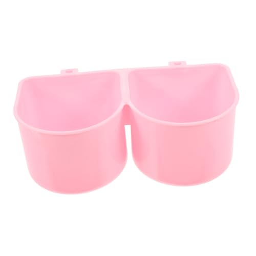 Toddmomy Hängender Futter Und Wassernapf Für Kleine Haustiere Verstellbar Spritzwassergeschützt Für Käfige Und Transportboxen Geeignet Für Katzen Und von Toddmomy