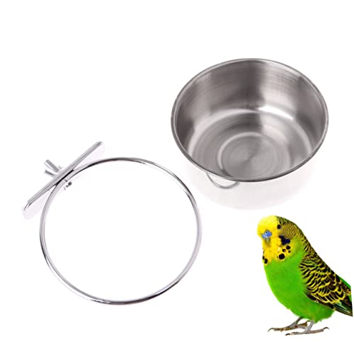 Toddmomy Futterschale Für Papageien Praktische Schüssel Für Haustiere Und Langlebige Futter Und Wasserschale von Toddmomy