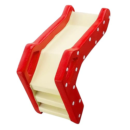 Toddmomy Gecko Kletterspielzeug Reptilien Crab Toy Reptilien Klettergerüst Aquarium Zubehör Dekorationen Klettern dekoratives Leiterdekor verstecktes Leiterspielzeug Plastik rot von Toddmomy