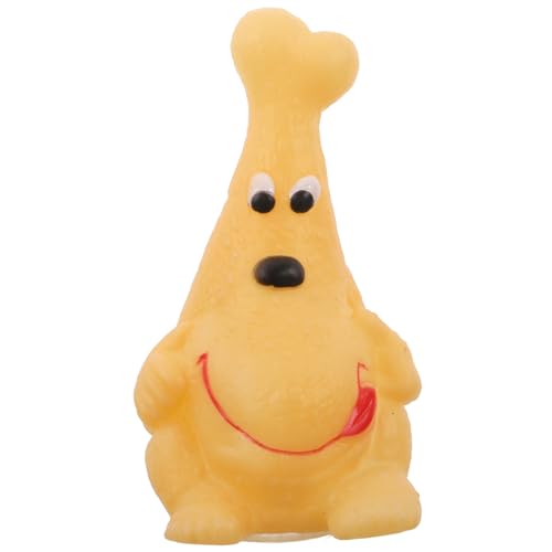 Toddmomy Hähnchensc henkel Haustier hundetraining Hundetrainingsspielzeug für Haustiere Quietschspielzeug für Hunde Hundespielzeug Huhn Vinyl Orange von Toddmomy
