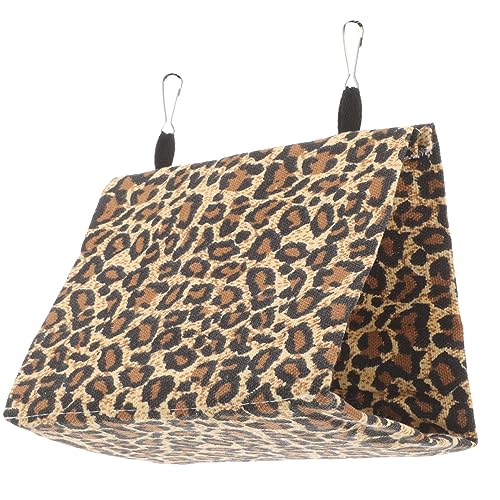 Toddmomy Hängendes Hamsterbett Für Kleintiere Warmes Nest Aus Weichem Material Leopard Design Für Hamster Meerschweinchen Und Ratten Käfige Und Reisen von Toddmomy