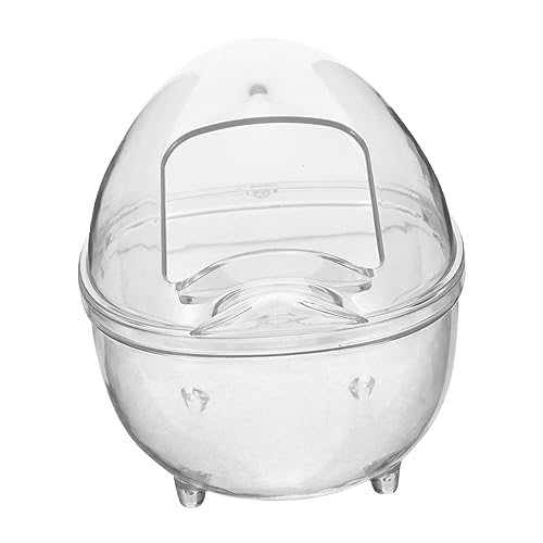 Toddmomy Hamster Badebehälter aus Transparentes Sandbad für Hamster und Meerschweinchen und Zubehör für Kleintiere Kompakt Reinigen Toddmomy Hamster Badebehälter aus Transparentes Sandbad für Hamster und Meerschweinchen und Zubehör für Kleintiere Kompakt Reinigen von Toddmomy