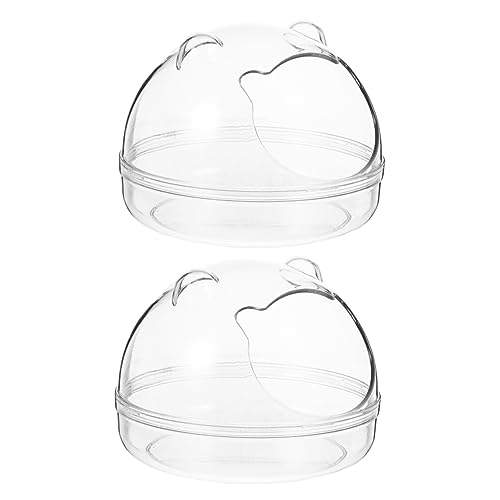 Toddmomy Hamster Badeboxen Staubdichte Hamster Toiletten Für Käfige Transparente Badewannen Für Hamsterzubehör Für Hygiene Wohlbefinden Ihrer Haustiere Toddmomy Hamster Badeboxen Staubdichte Hamster Toiletten Für Käfige Transparente Badewannen Für Hamsterzubehör Für Hygiene Wohlbefinden Ihrer Haustiere von Toddmomy