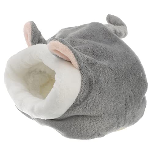 Toddmomy Hamster Bett Für Kleine Warmes Schlafnest Aus Weichem Material Für Haustiere Im Winter Gemütliches Pet Nest Für Hamster Und Meerschweinchen von Toddmomy