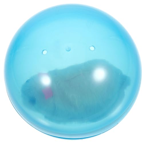 Toddmomy Hamster-Gymnastikball Hamster-Laufball Transparenter Kunststoff Hamsterball Laufrad Katzenspielzeug Für Kleine Haustiere Keine Batterie Himmelblau Toddmomy Hamster-Gymnastikball Hamster-Laufball Transparenter Kunststoff Hamsterball Laufrad Katzenspielzeug Für Kleine Haustiere Keine Batterie Himmelblau von Toddmomy