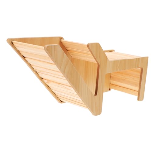 Toddmomy Hamster Holzhaus Eichhörnchenhaus Versteck Für Meerschweinchen Kleintier Tunnel Aus Sicherem Holz Für Hamster Und Zwerghamster Unterhaltsame Umgebung Für Haustiere von Toddmomy