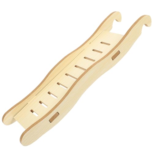 Toddmomy Hamster Spielzeug Holzleiter Für Kleintiere Natürliche Holzleiter Mit Verschiedenen Geeignet Für Hamster Chinchillas Und Andere Kleine Haustiere Und Langlebig von Toddmomy
