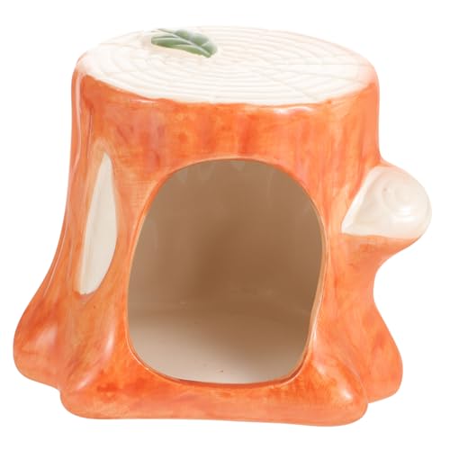 Toddmomy Hamster Keramik Nest für Zwerghamster Kühlendes Haustierversteck aus Keramik für Schlafplatz und Spielbereich und Platzsparend von Toddmomy
