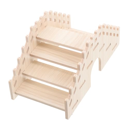 Toddmomy Hamster Kletterleiter Aus Holz Für Hamster Kletterspielzeug Für Käfige Tierleiter Für Hamsterhütten Langlebige Holzleiter Für Kleintiere Ca Lang von Toddmomy