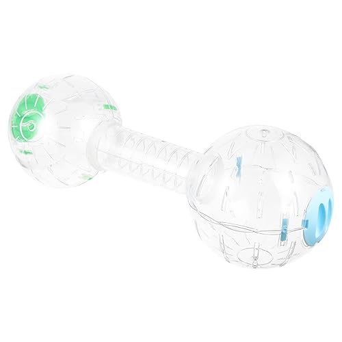 Toddmomy Hamster Laufball Transparent Kombination Spielzeug Für Hamster Und Chinchillas Geräuschlos Langlebig Für Aktive Kleintiere Für Tierfreunde Toddmomy Hamster Laufball Transparent Kombination Spielzeug Für Hamster Und Chinchillas Geräuschlos Langlebig Für Aktive Kleintiere Für Tierfreunde von Toddmomy
