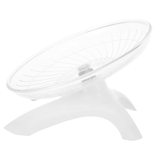 Toddmomy Hamster Laufrad Spielzeugrad Haustierspielzeug Rattenkäfig Hamster Rad Mit Fliegender Untertasse Kaninchen Rad Ratten Rad Hamster Übungsspielzeug Chinchilla Rad von Toddmomy