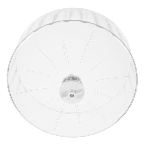 Toddmomy Hamsterrad für Kleine Haustiere Transparentes Hamsterlaufspielzeug Einfach zu Reinigen rutschfeste Laufscheibe für Hamster Chinchillas und Kleintiere Toddmomy Hamsterrad für Kleine Haustiere Transparentes Hamsterlaufspielzeug Einfach zu Reinigen rutschfeste Laufscheibe für Hamster Chinchillas und Kleintiere von Toddmomy