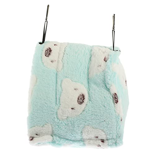 Toddmomy Hamster Nest aus Baumwolle Warmes Gemütliches Kleintierbett für Hamster Meerschweinchen Kaninchen und Eichhörnchen Schlafhaus für Winter und Ruhe von Toddmomy