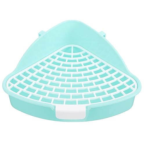 Toddmomy Hamster Töpfchen Katzenstreu Kaninchen Bunny Clean-ausrüstung Hundetoilette Drinnen Hasenkäfig-Toilette Haustier Pfote Katzentoilette Wc-ablage Bausatz Sky-Blue Plastik Toddmomy Hamster Töpfchen Katzenstreu Kaninchen Bunny Clean-ausrüstung Hundetoilette Drinnen Hasenkäfig-Toilette Haustier Pfote Katzentoilette Wc-ablage Bausatz Sky-Blue Plastik von Toddmomy