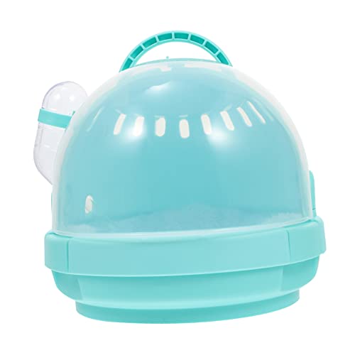 Toddmomy Hamster Tragetasche für Draußen Tragbarer Käfig mit Wasserflasche und Angenehmem Bodenpolster für Hamster Chinchillas und Kleine Haustiere Grünes Design Toddmomy Hamster Tragetasche für Draußen Tragbarer Käfig mit Wasserflasche und Angenehmem Bodenpolster für Hamster Chinchillas und Kleine Haustiere Grünes Design von Toddmomy