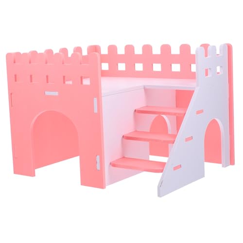 Toddmomy Hamster Versteck Haus aus Doppelschichtiges Kleintierhaus für Hamster Igel und Kleine Haustiere Robust und Sicher Privater Rückzugsort Schlafen und Versteck für Ganzjährig von Toddmomy
