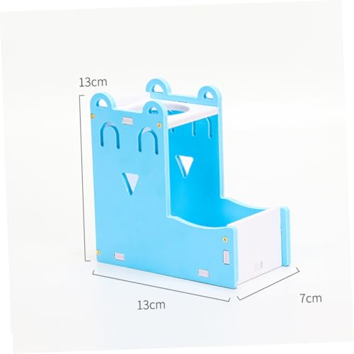 Toddmomy Hamster Wasserspender Rack aus Langlebigem Futter Trinkstation Flaschenfrei Kippsicheres Design Geeignet für Hamster Meerschweinchen Igel und Kleine Haustiere Blau Toddmomy Hamster Wasserspender Rack aus Langlebigem Futter Trinkstation Flaschenfrei Kippsicheres Design Geeignet für Hamster Meerschweinchen Igel und Kleine Haustiere Blau von Toddmomy