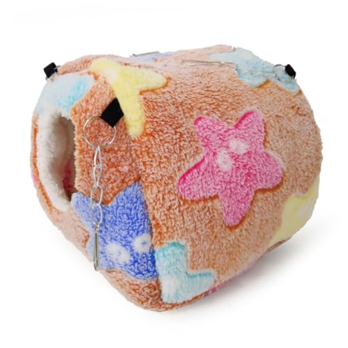 Toddmomy Hamster Winterbett Schlafunterstand Hamster Hängematte Bett Indoor Hamster Bettwäsche Gemütliches Tierbett Haustierbett Hamsternest Haustier Warmes Bett Hamster Warmes Bett von Toddmomy
