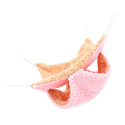 Toddmomy Hamster-hängematte, Kleine Tiere, Zum Aufhängen, Für Hamster, Kleine Chinchillas, Ruhebett, Meerschweinchen-versteck Toddmomy Hamster-hängematte, Kleine Tiere, Zum Aufhängen, Für Hamster, Kleine Chinchillas, Ruhebett, Meerschweinchen-versteck von Toddmomy