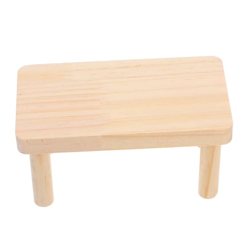 Toddmomy Hölzerne Hamsterplattform Für Käfig Kleintier-Spielplatz-ständer Multifunktionaler Holzspielplatz Für Hamster von Toddmomy