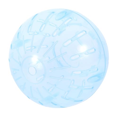 Toddmomy Hamster rollender Ball Hamster nager Hamster Fitnesstraining Hamster Laufspielzeug Hamster-Trainingsball Hamster-Laufball Hamsterbälle Abs Sky-Blue von Toddmomy