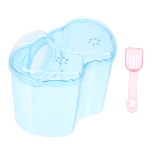 Toddmomy Hamsterbad aus Sandbad für Haustiere Transparente Badewanne für Kleine Langlebig und Waschstation für Hamster und Mäuse von Toddmomy