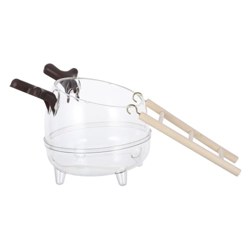 Toddmomy Hamsterbadewanne Mit Holzleiter Hamster Sandbad Kiste Klein Animal Käfig Badezimmer Hamster Toiletten Hamster Käfigzubehör Toddmomy Hamsterbadewanne Mit Holzleiter Hamster Sandbad Kiste Klein Animal Käfig Badezimmer Hamster Toiletten Hamster Käfigzubehör von Toddmomy