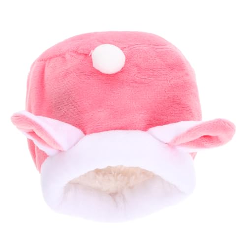 Toddmomy Hamsterhöhle Plüschbett für Kleintiere Warmes Schlafhaus für Hamster Meerschweinchen und Chinchillas Winddichtes Design Niedliches Cartoon Waschbar und Gemütlich von Toddmomy