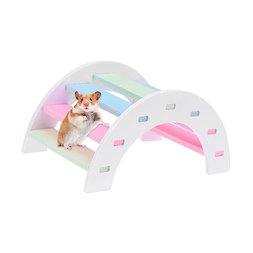 Toddmomy Bunte Hamsterleiter Haustierspielzeug Brückenspielzeug Tierkäfigzubehör Haustierbedarf Zum Klettern Spielen Für Kleintiere Toddmomy Bunte Hamsterleiter Haustierspielzeug Brückenspielzeug Tierkäfigzubehör Haustierbedarf Zum Klettern Spielen Für Kleintiere von Toddmomy