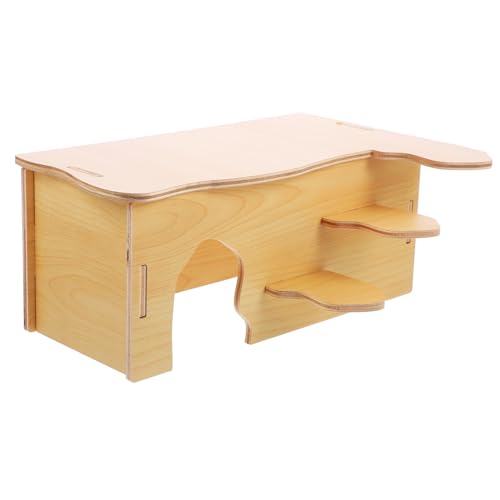 Toddmomy Hamster Holzversteck Multifunktionale Holzhütte Für Nagetiere Als Spielzeug Und Rückzugsort Für Zwerghamster Meerschweinchen Ratten Und Kleine Kaninchen Toddmomy Hamster Holzversteck Multifunktionale Holzhütte Für Nagetiere Als Spielzeug Und Rückzugsort Für Zwerghamster Meerschweinchen Ratten Und Kleine Kaninchen von Toddmomy
