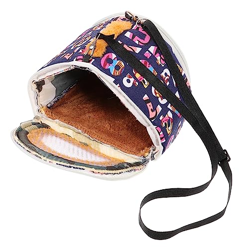 Toddmomy Hamsterträger Meerschweinchen Reisetasche Atmungsaktive Transportbox Aus Langlebigem Canvas Für Kleine Haustiere Für Outdoor Aktivitäten Und Reisen von Toddmomy
