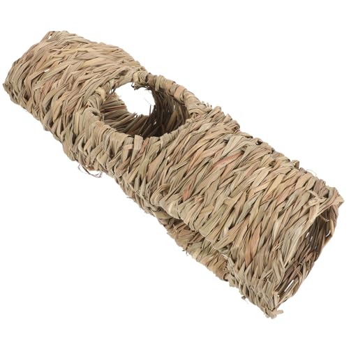 Toddmomy Hamstertunnel für Kleintiere Tunnel aus Natürlichem Material Versteck für Hamster Meerschweinchen und Chinchillas für Käfiggestaltung Toddmomy Hamstertunnel für Kleintiere Tunnel aus Natürlichem Material Versteck für Hamster Meerschweinchen und Chinchillas für Käfiggestaltung von Toddmomy