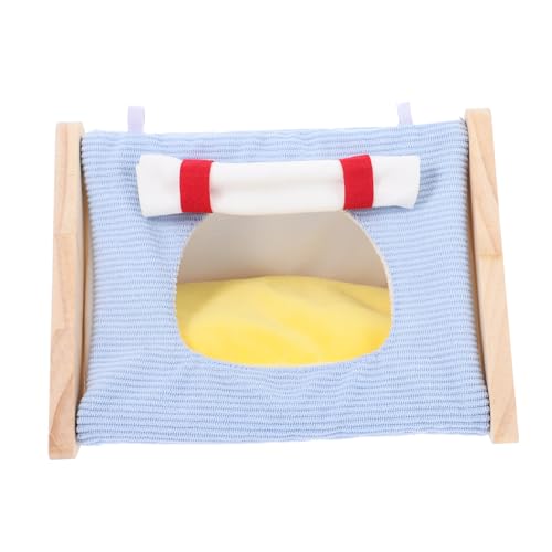 Toddmomy Hamsterzelt Nest Hamsterkäfig Kleintierhängematte Für Käfig Hasenhäuser Saugnapf Katzenklettergerüst Kaninchenbetten Eichhörnchenspielzeug Für Käfig Rattenbett Eckkatze von Toddmomy