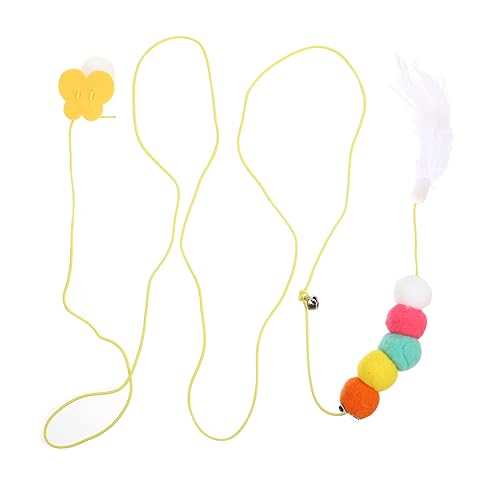 Toddmomy Hanging Cat Teaser Toy with Adjustable Sucker Interactive Flirting Plaything for Cats Durable Material Fun Engaging Feline Activity Toddmomy Hanging Cat Teaser Toy with Adjustable Sucker Interactive Flirting Plaything for Cats Durable Material Fun Engaging Feline Activity von Toddmomy